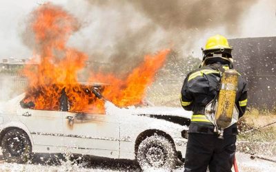 Electric Vehicles Igniting on Fire After Hurricane Aftermath